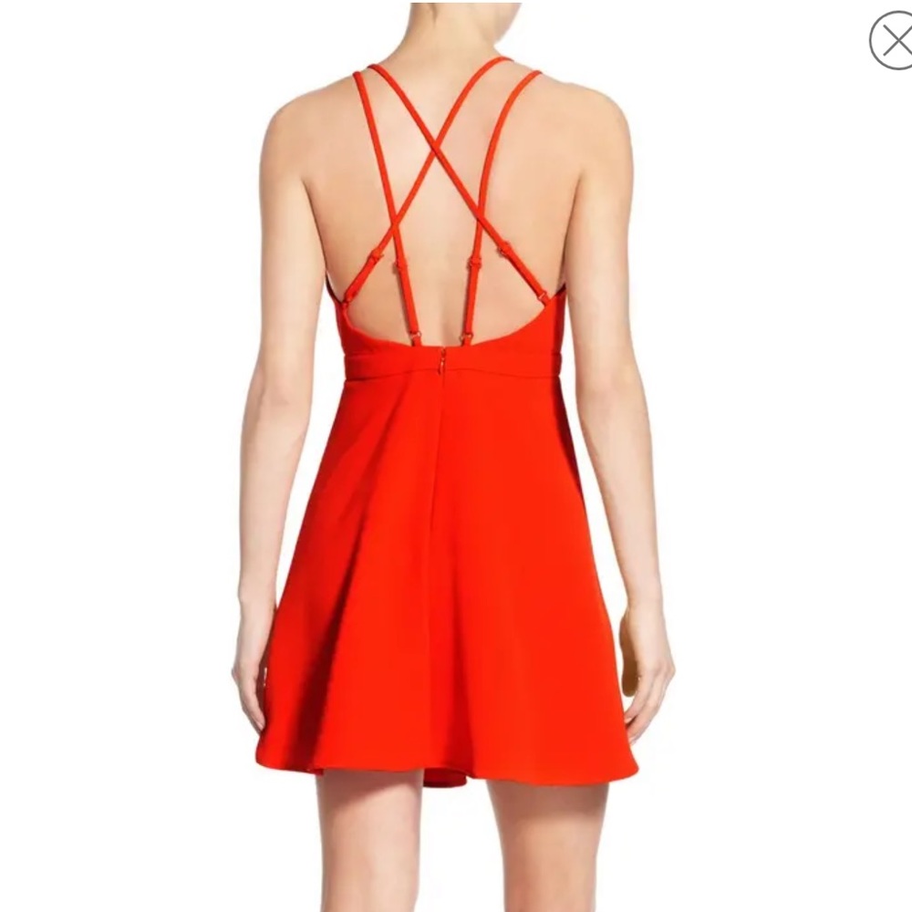 Cream & Sugar Strappy Skater Dress